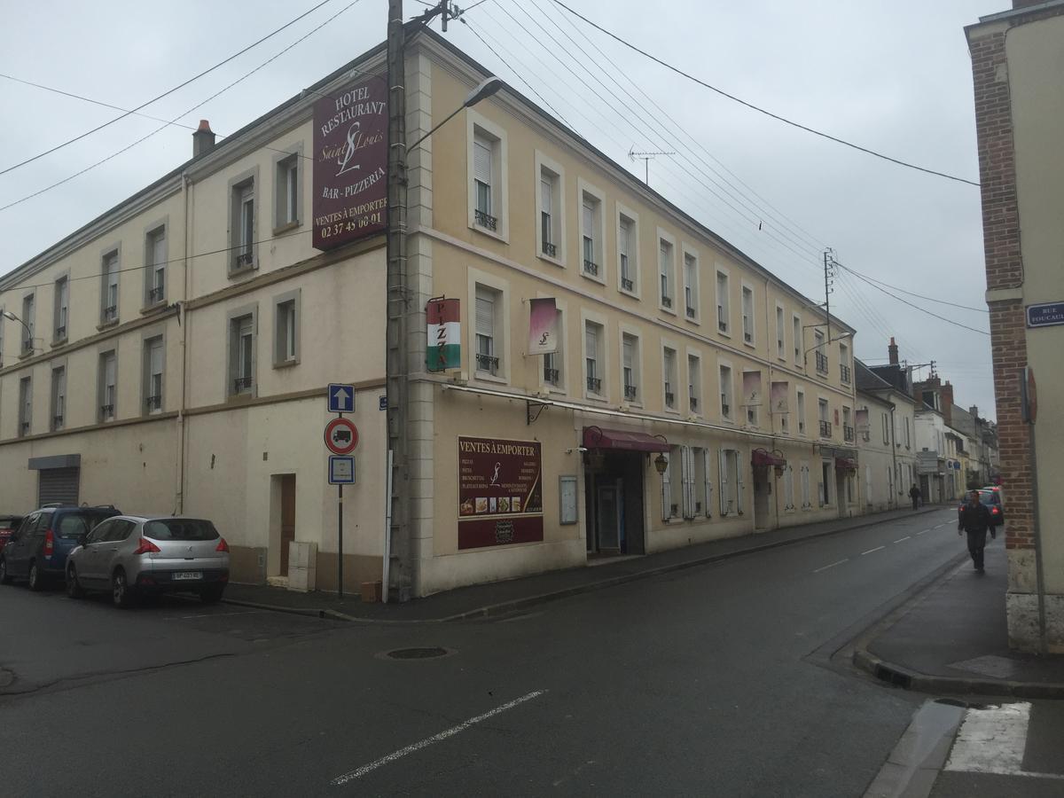 Hotel Restaurant Saint Louis Châteaudun Exterior foto