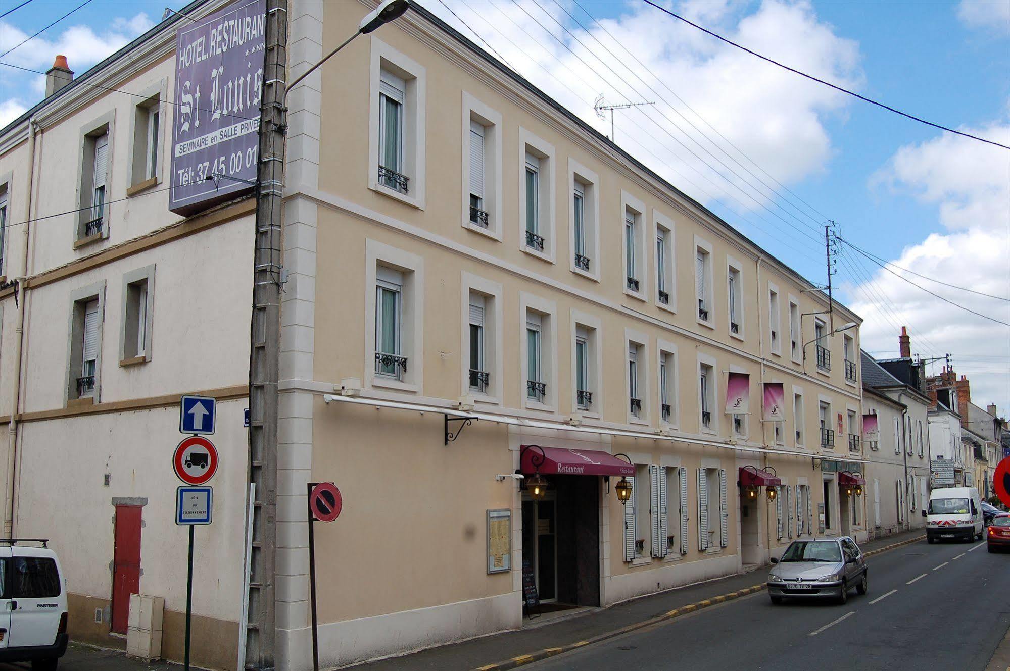 Hotel Restaurant Saint Louis Châteaudun Exterior foto